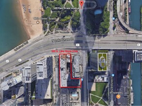 540 N Lake Shore Dr, Chicago, IL - vista aérea  vista de mapa - Image1