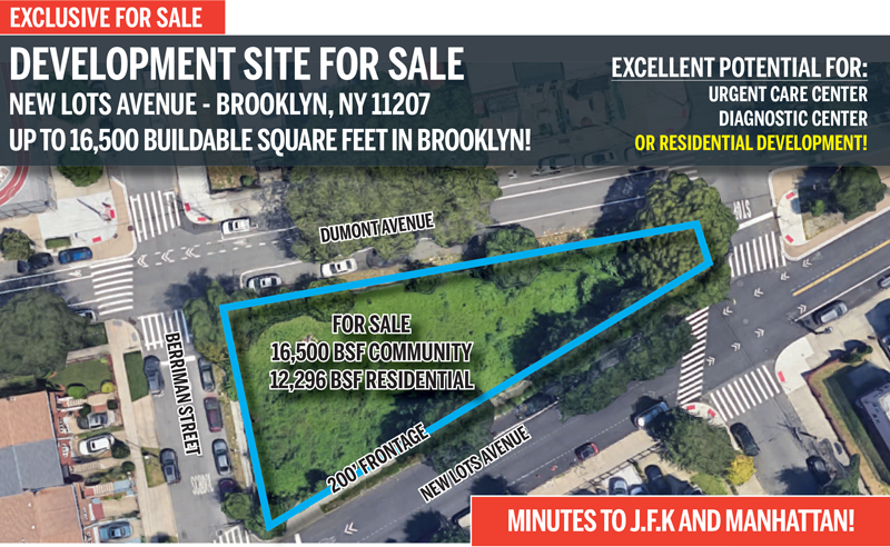 New Lots Ave, Brooklyn, NY en venta - Foto del edificio - Imagen 1 de 5