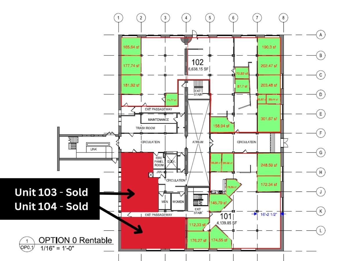 400 N 1st St, Minneapolis, MN 55401 - Unidad 101 -  - Plano de la planta - Image 1 of 1