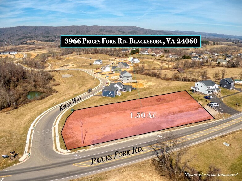 3966 Prices Fork Rd, Blacksburg, VA en venta - Foto del edificio - Imagen 1 de 22