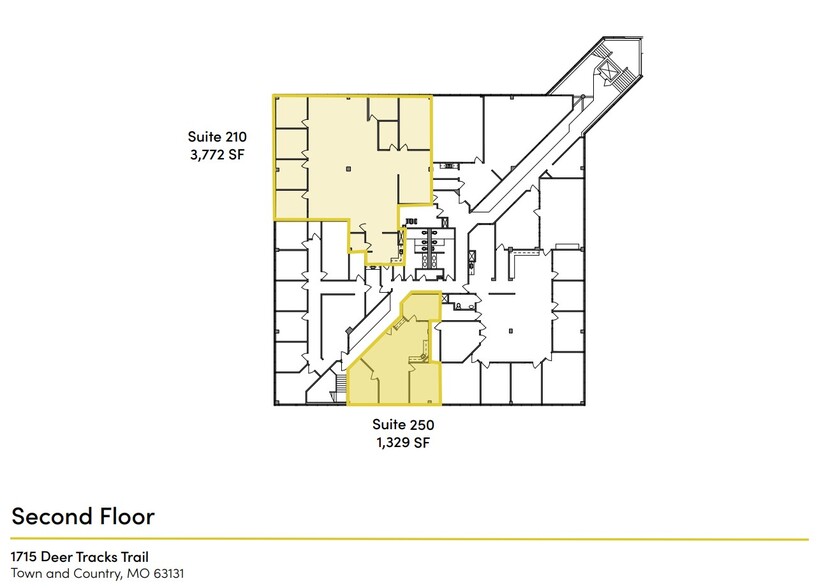 1715 Deer Tracks Trl, Saint Louis, MO en alquiler - Plano de la planta - Imagen 2 de 2