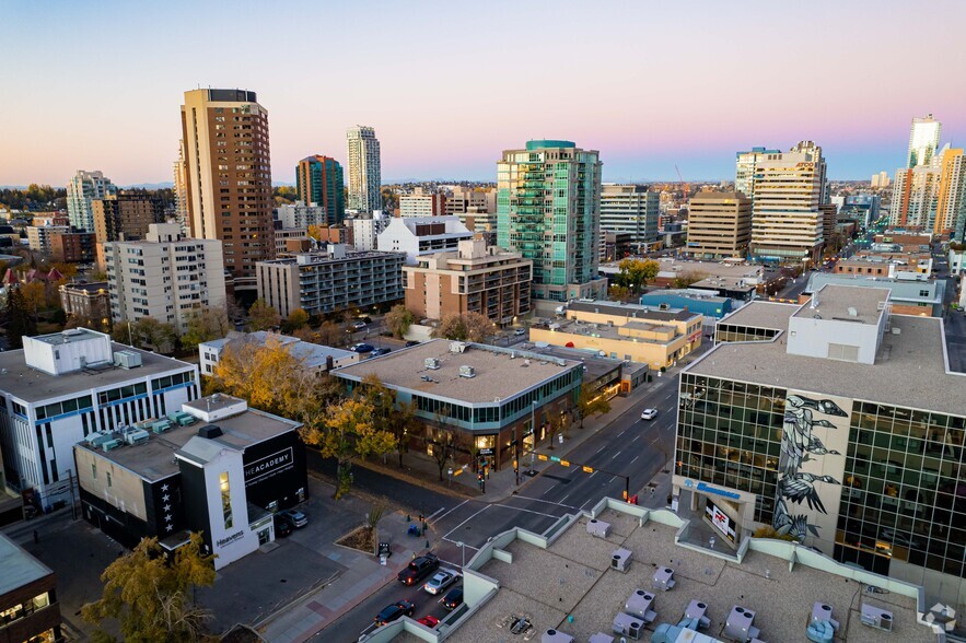 701 11th Ave SW, Calgary, AB en alquiler - Vista aérea - Imagen 3 de 4