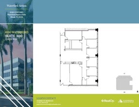 6303 Blue Lagoon Dr, Miami, FL en alquiler Plano de la planta- Imagen 1 de 1