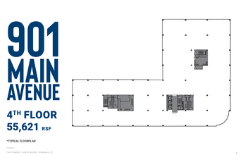 801 Main Ave, Norwalk, CT en alquiler Plano de la planta- Imagen 1 de 1