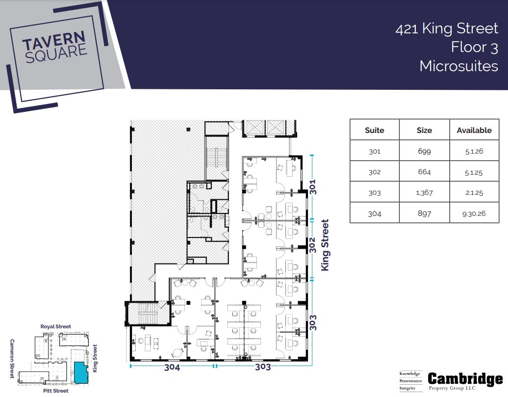 123 N Pitt St, Alexandria, VA en alquiler Plano de la planta- Imagen 1 de 1