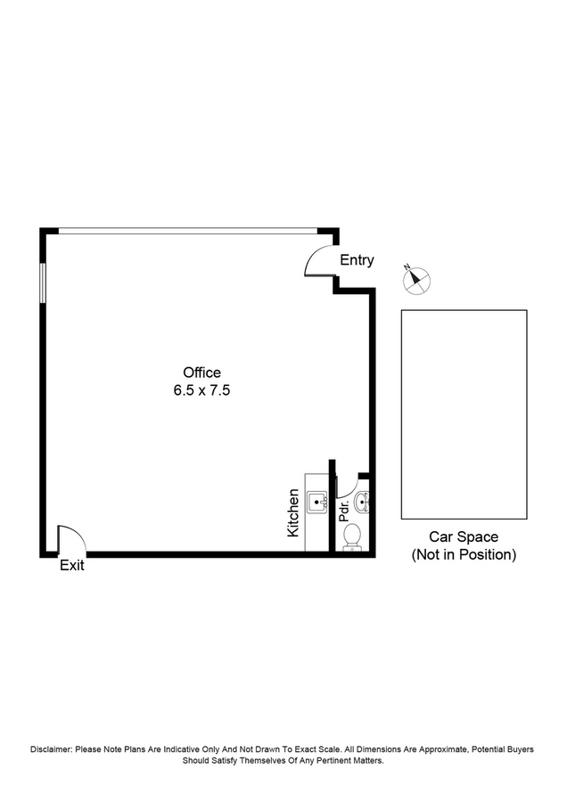 87 Gladstone St, SOUTH MELBOURNE, VIC 3205 - Unidad G02 -  - Plano de la planta - Image 1 of 5