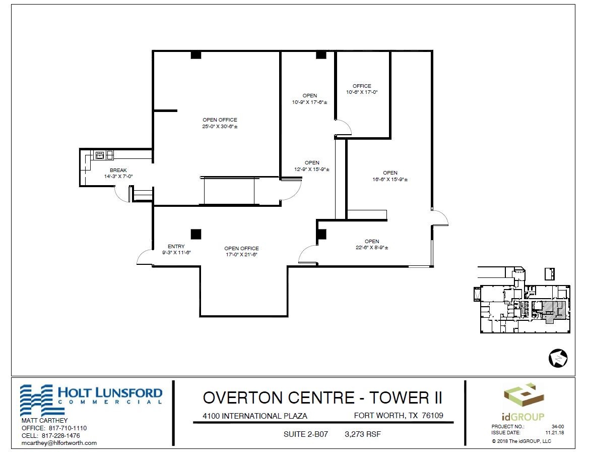 4150 International Plz, Fort Worth, TX en alquiler Plano de la planta- Imagen 1 de 1