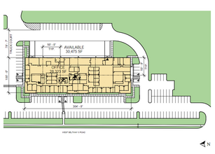 6550 W Sam Houston Pky N, Houston, TX en alquiler Plano del sitio- Imagen 1 de 1