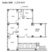 1624 Franklin St, Oakland, CA en alquiler Plano de la planta- Imagen 1 de 1