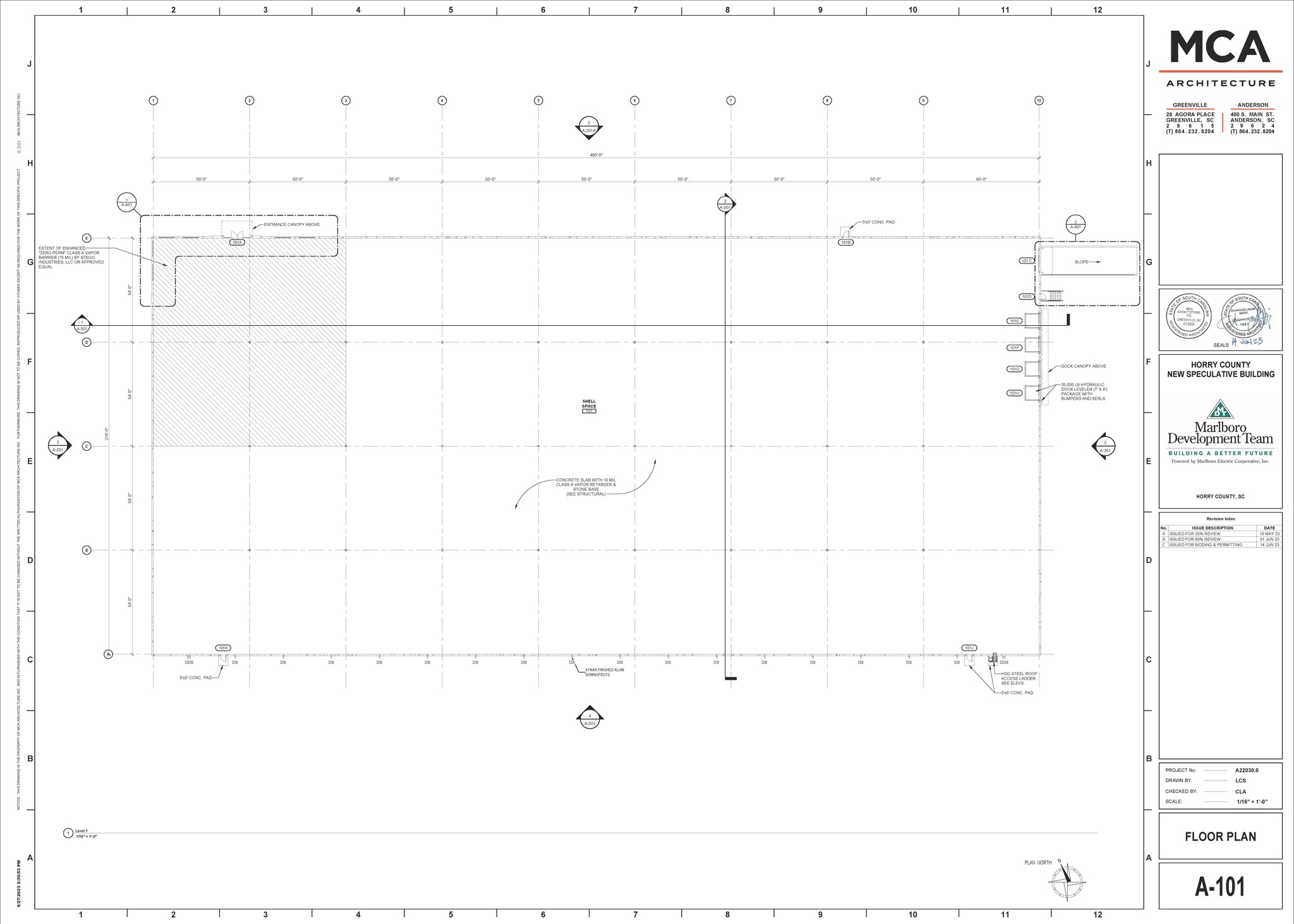 422 Commerce Park Dr, Conway, SC en alquiler Plano de la planta- Imagen 1 de 3