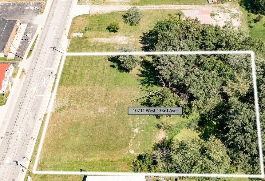 10711 W 133rd Ave, Cedar Lake, IN en venta - Vista aérea - Imagen 2 de 3