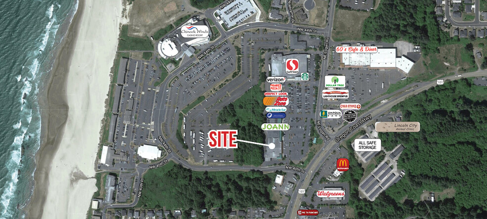 4041-4101 NW Logan Rd, Lincoln City, OR en alquiler - Foto del edificio - Imagen 2 de 2