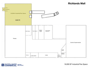 2940 Clinch St, Richlands, VA en alquiler Plano de la planta- Imagen 2 de 4