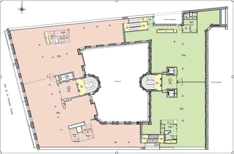 66 Rue De La Chaussee D'Antin, Paris en alquiler Plano de la planta- Imagen 1 de 1