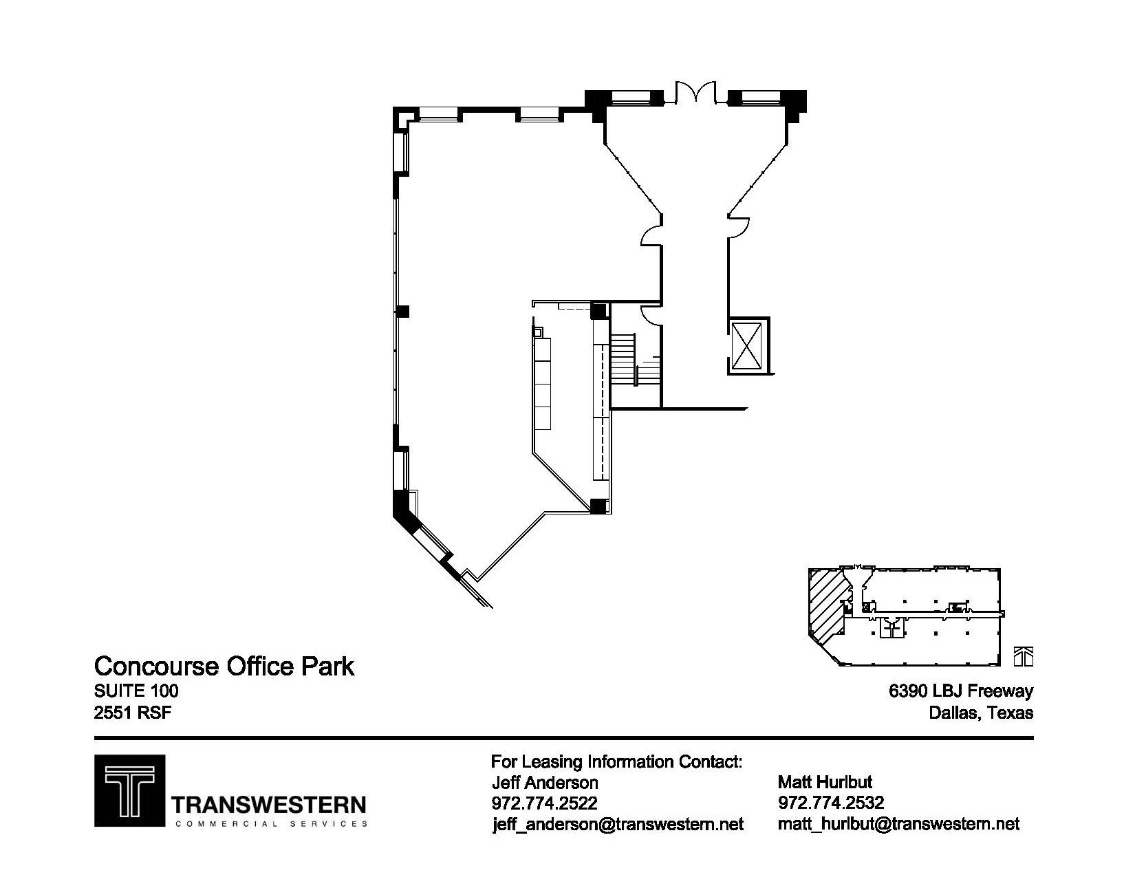 6350 LBJ Fwy, Dallas, TX en alquiler Plano de la planta- Imagen 1 de 1