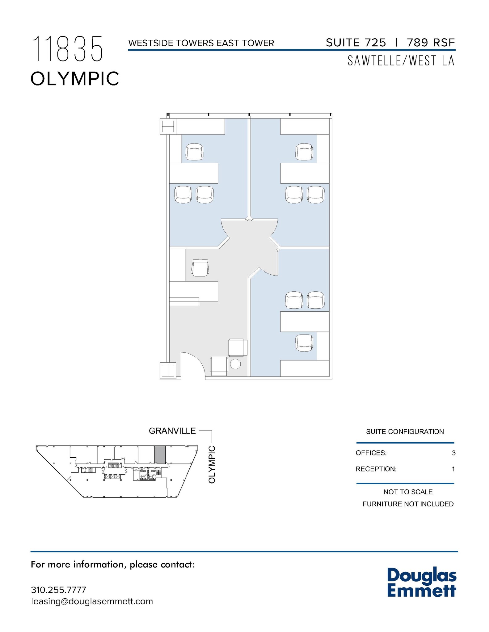 11845 W Olympic Blvd, Los Angeles, CA en alquiler Plano de la planta- Imagen 1 de 1