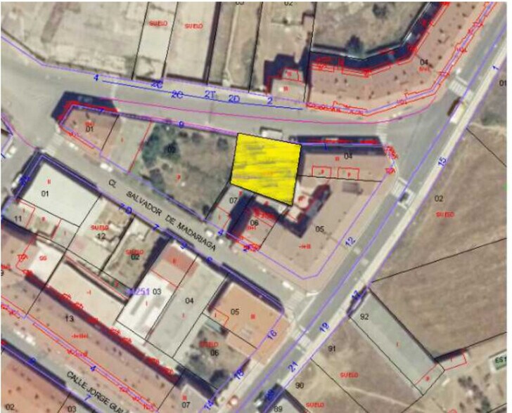 Calle Salvador Madariaga, Villaquilambre, León en venta - Plano de la planta - Imagen 3 de 12