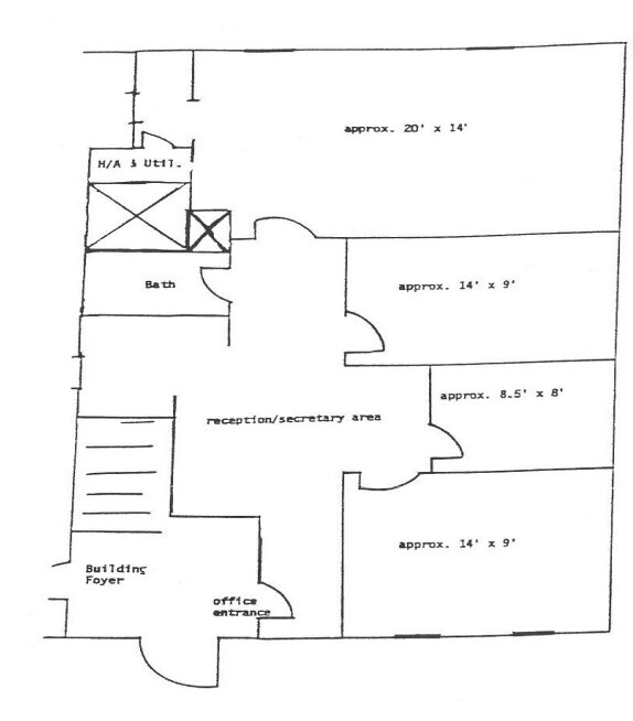 8325 Dunwoody Pl, Atlanta, GA en alquiler Plano de la planta- Imagen 1 de 1