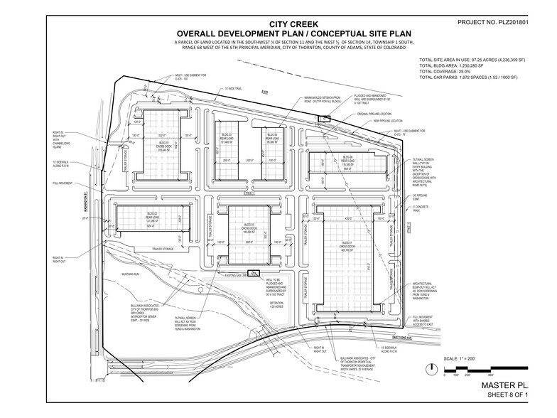 5280 Logistics Park - 15210 Washington St, Thornton, CO en alquiler - Plano del sitio - Imagen 2 de 6