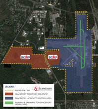 1325 Perimeter Rd, Titusville, FL - VISTA AÉREA  vista de mapa - Image1