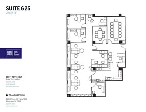 919 18th St NW, Washington, DC en alquiler Plano de la planta- Imagen 1 de 1