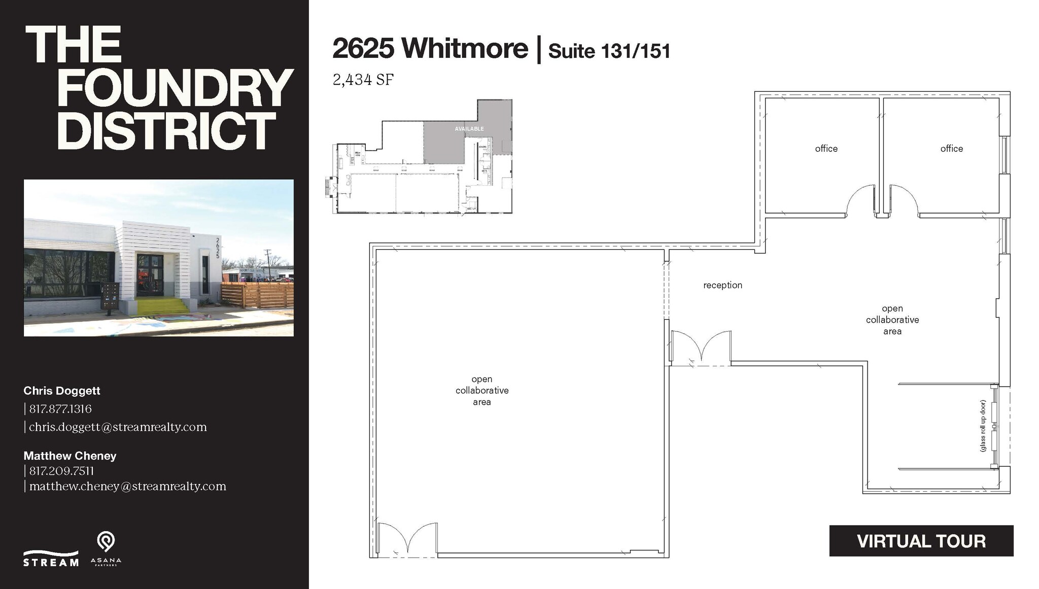 2625 Whitmore St, Fort Worth, TX en alquiler Plano de la planta- Imagen 1 de 5