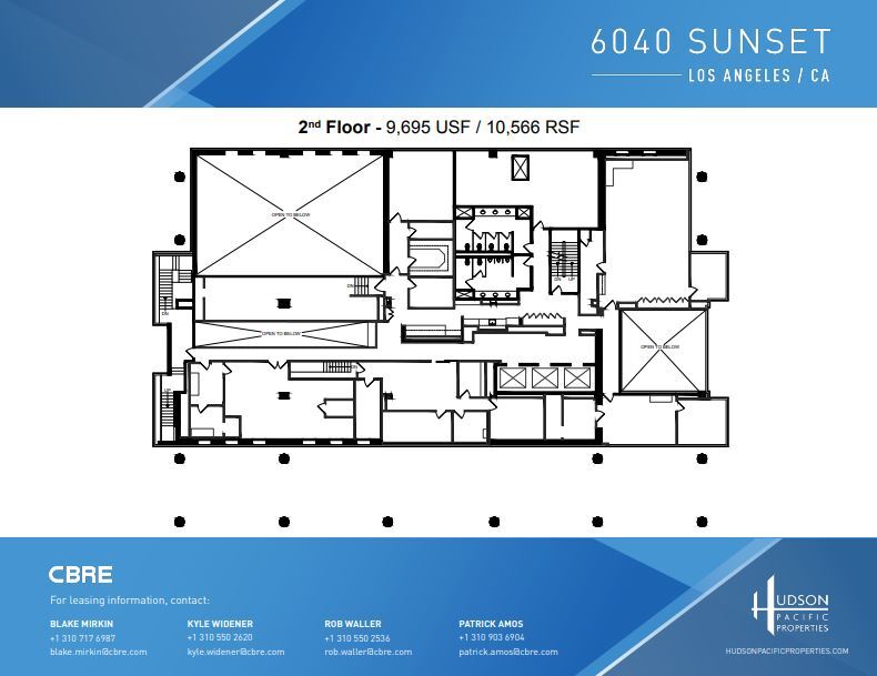 6040 W Sunset Blvd, Los Angeles, CA en alquiler Foto del edificio- Imagen 1 de 2