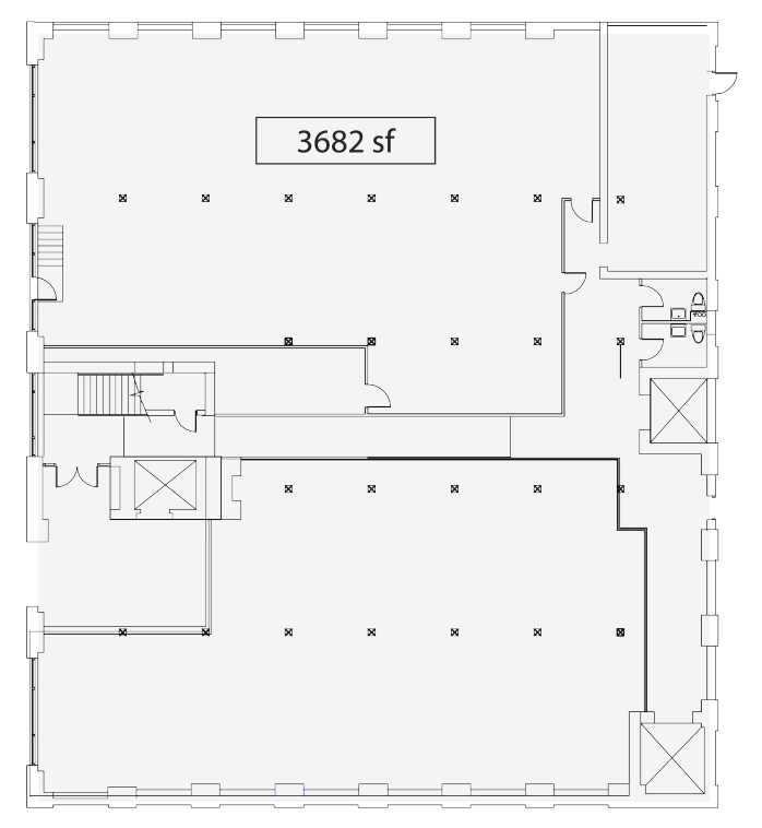 129 Spadina Ave, Toronto, ON en alquiler Plano de la planta- Imagen 1 de 1