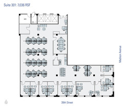 270 Madison Ave, New York, NY en alquiler Plano de la planta- Imagen 1 de 1