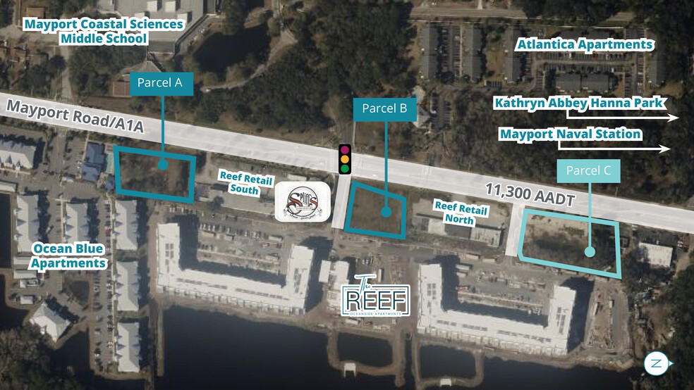 2787 Mayport Rd, Jacksonville, FL en alquiler - Vista aérea - Imagen 1 de 6