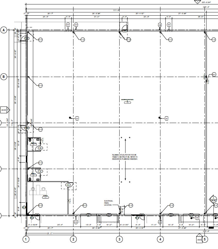 Plano de planta tipo