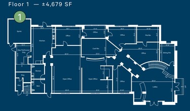 5505 Cancha De Golf, Rancho Santa Fe, CA en venta Plano de la planta- Imagen 1 de 1