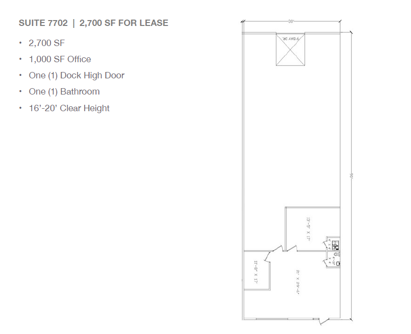 2501-2519 Gravel Dr, Fort Worth, TX en alquiler Plano de la planta- Imagen 1 de 1