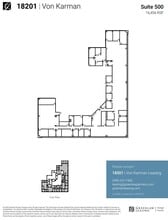 18301 Von Karman Ave, Irvine, CA en alquiler Plano de la planta- Imagen 2 de 6