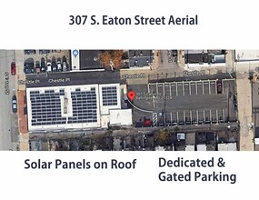 307 S Eaton St, Baltimore, MD - VISTA AÉREA  vista de mapa