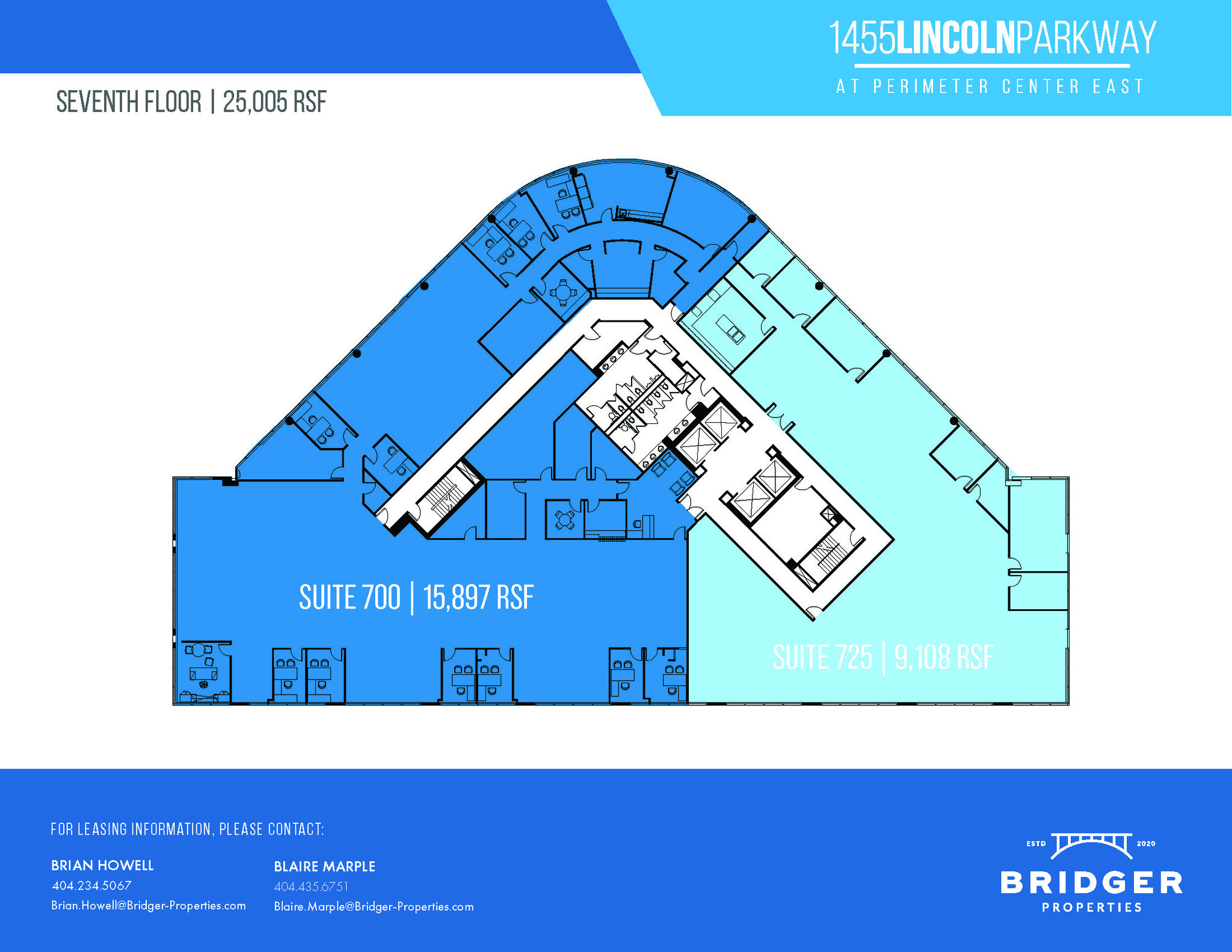 1455 Lincoln Pkwy E, Atlanta, GA en alquiler Plano de la planta- Imagen 1 de 1