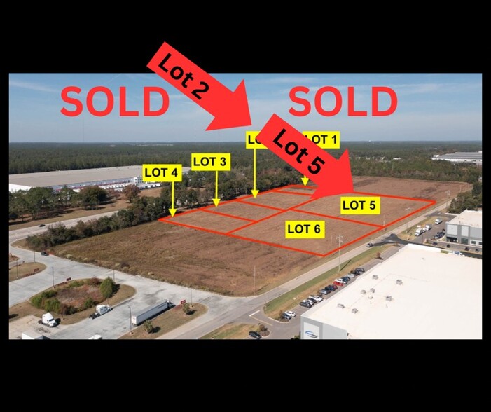 Highway 59, Loxley, AL en venta - Vista aérea - Imagen 1 de 7