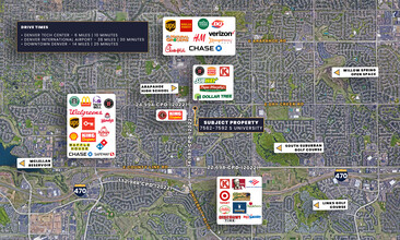 7562 S University Blvd, Centennial, CO - vista aérea  vista de mapa