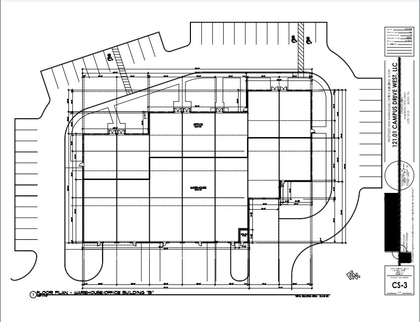 1500 Campus Dr, Morganville, NJ en alquiler Plano de la planta- Imagen 1 de 1