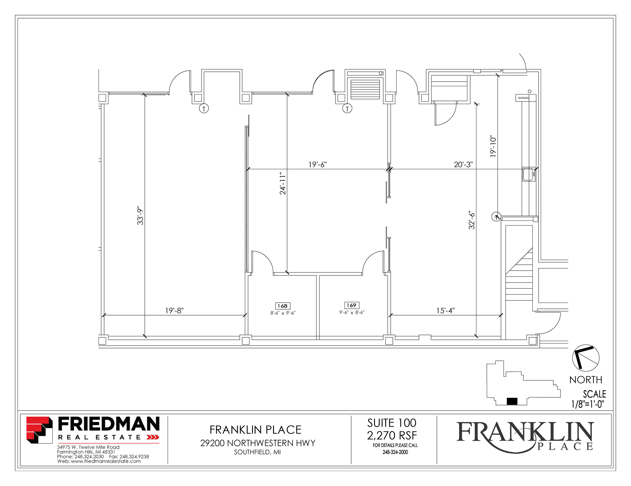 29200 Northwestern Hwy, Southfield, MI en alquiler Plano de la planta- Imagen 1 de 1