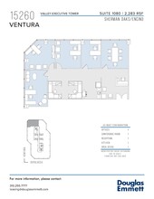 15260 Ventura Blvd, Sherman Oaks, CA en alquiler Plano de la planta- Imagen 1 de 1