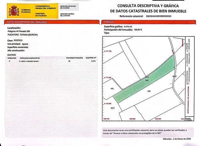 Más detalles de Terreno en venta