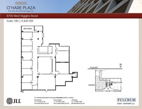 8725 W Higgins Rd, Chicago, IL en alquiler Plano de la planta- Imagen 1 de 1