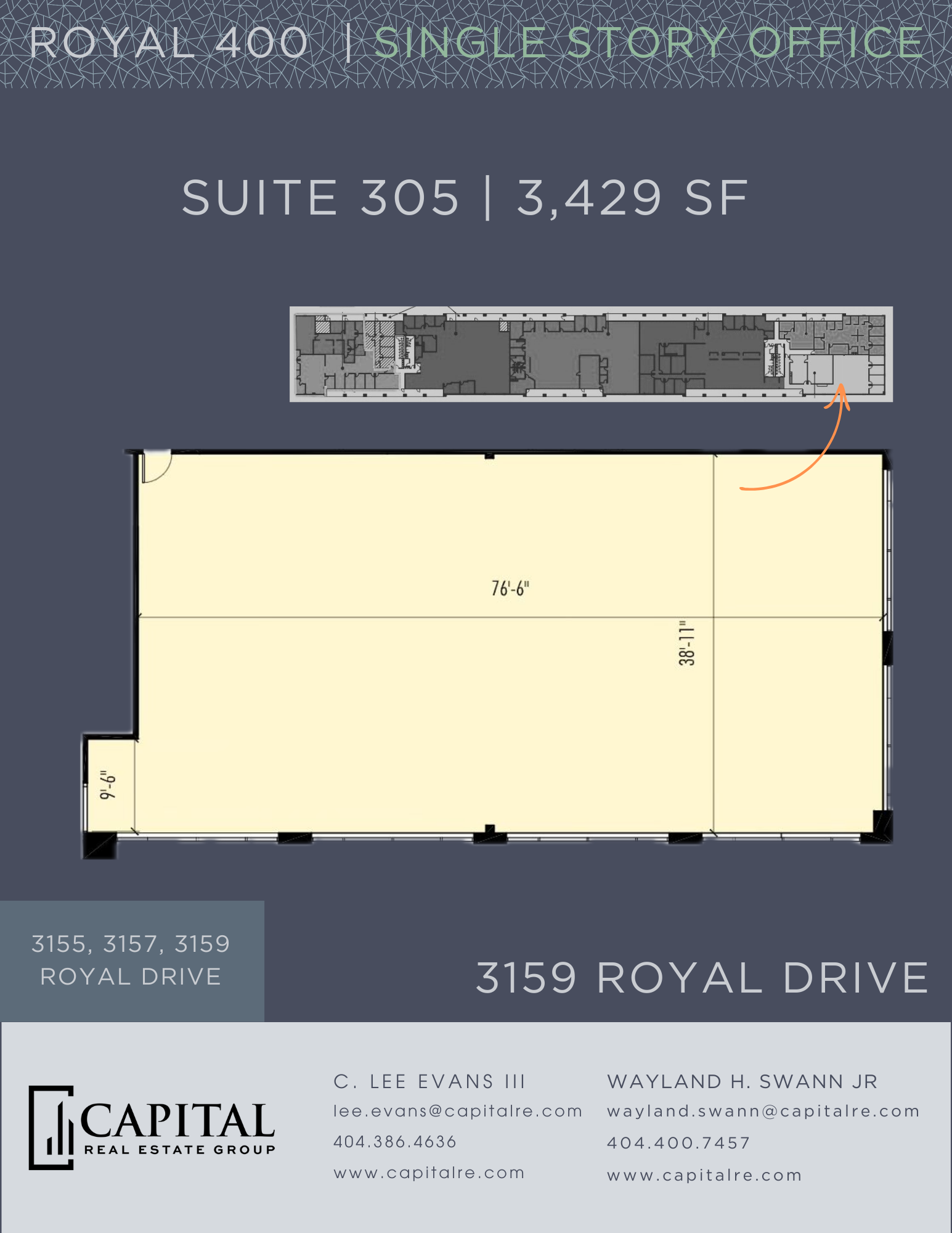 3155 Royal Dr, Alpharetta, GA en alquiler Plano de la planta- Imagen 1 de 1