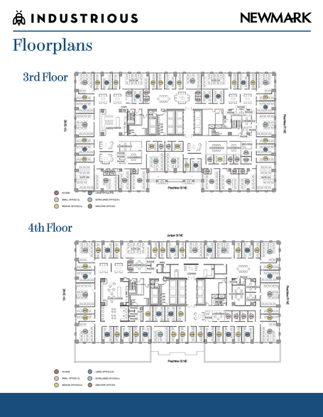 999 Peachtree St NE, Atlanta, GA en alquiler - Plano de la planta - Imagen 3 de 4