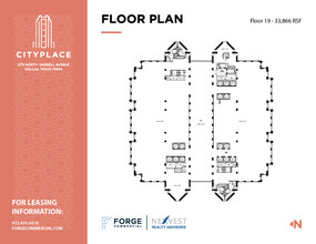 2711 N Haskell Ave, Dallas, TX en alquiler Plano de la planta- Imagen 1 de 1