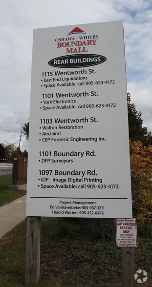 1077 Boundary Rd, Oshawa, ON en alquiler - Foto del edificio - Imagen 3 de 6