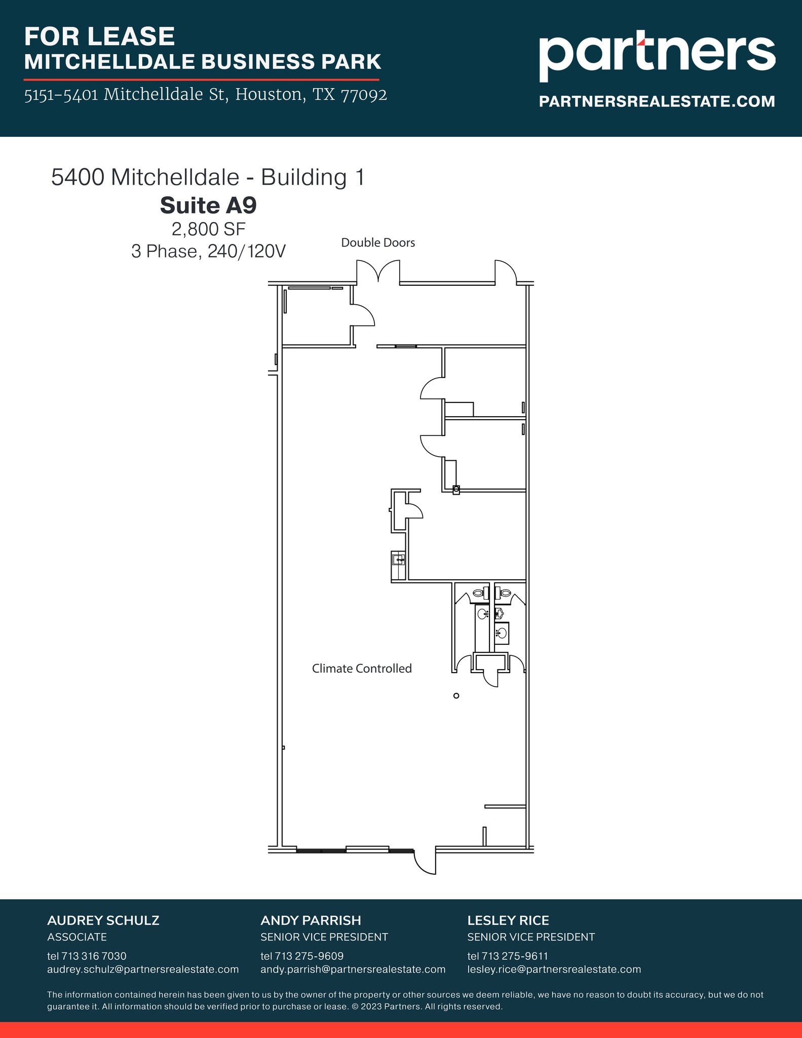 5151 Mitchelldale St, Houston, TX en alquiler Plano del sitio- Imagen 1 de 1