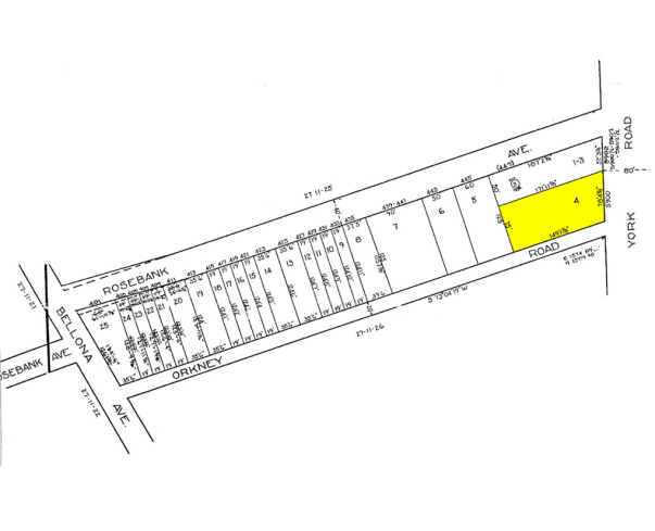 5900 York Rd, Baltimore, MD en alquiler - Plano de solar - Imagen 2 de 9