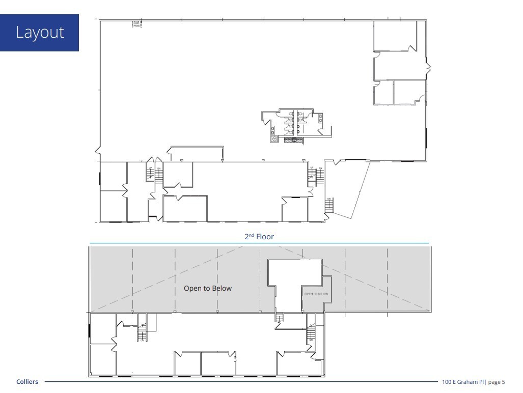 100 E Graham Pl, Burbank, CA en alquiler Plano de la planta- Imagen 1 de 1